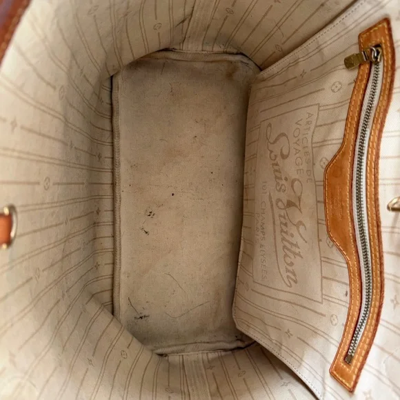 Louis Vuitton Damier Azur Neverfull MM - Picture 6 of 8